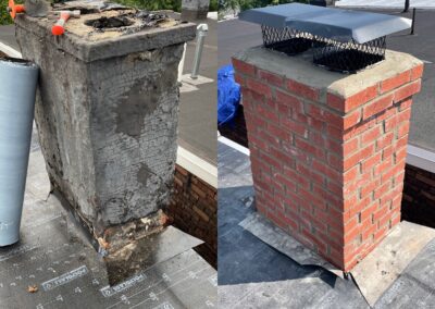 Chimney Rebuilt – Union City, NJ